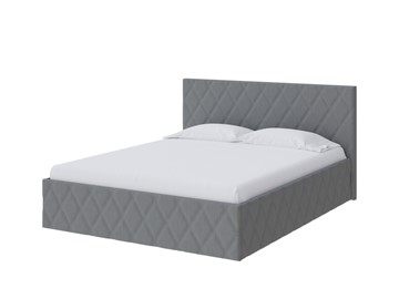 Кровать спальная Fresco 140х200, Рогожка (Savana Grey (серый)) в Саратове