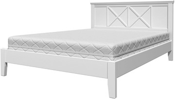 Двуспальная кровать Грация-2 (Белый Античный) 160х200 в Энгельсе