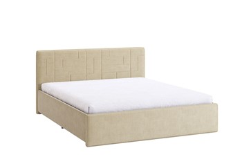 Двуспальная кровать Лора 2 1.6, карамель (велюр) в Саратове