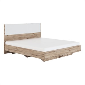 Кровать 2-спальная Николь (мод.1.6) 1,8 белая экокожа, с ортопедическим основанием в Саратове