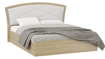 Кровать спальная с подъемным механизмом Сэнди Тип 1 без заглушины (Вяз благородный/Белый) в Энгельсе