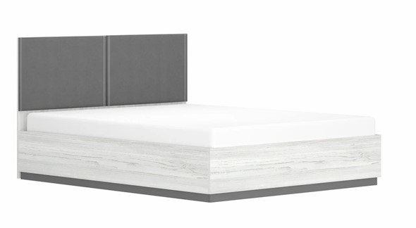 Кровать с подъемным механизмом Винтер-16, винтерберг/темно-серый/спейс графит в Энгельсе - изображение
