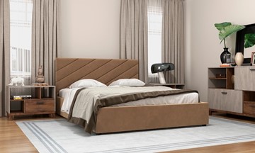 Кровать двуспальная Юта 160х200 (вариант 3) с основанием в Энгельсе