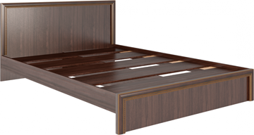 Кровать 2-спальная Беатрис М06 (Орех Гепланкт) в Саратове