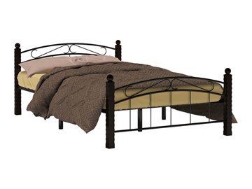 Кровать в спальню Гарда 15, 140х200, черная в Энгельсе - предосмотр 1