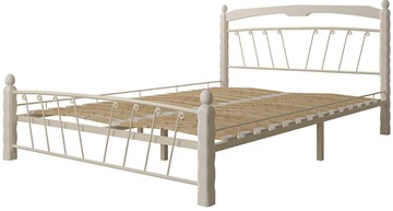 Спальная кровать Муза 1, 1400, белый в Саратове - предосмотр 1