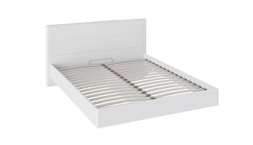 Спальная кровать Наоми 1600, цвет Белый глянец СМ-208.01.01 в Саратове