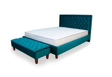 Кровать без механизма 1,5-спальная с высокими ножками Грета 1500х2150 мм в Саратове