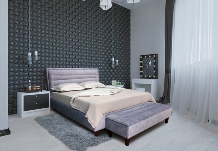 Кровать с высокими ножками Белла 1900х2150 мм в Саратове - изображение 6