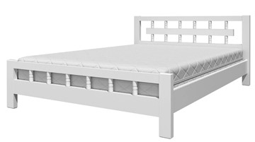 Кровать Натали-5 (Белый Античный) 120х200 в Саратове