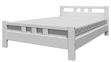 Кровать 1.5-спальная Вероника-2 (Белый Античный) 140х200 в Энгельсе - предосмотр