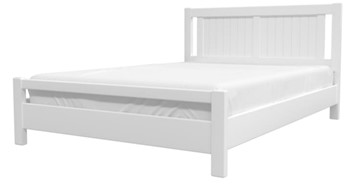 Кровать Ванесса из массива сосны (Белый Античный) 140х200 в Саратове