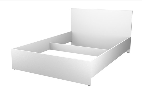 Кровать Экон-КР-16, Белый в Саратове - изображение