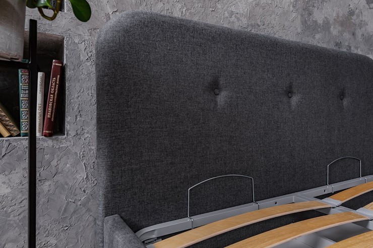 Кровать 1,5-спальная Jazz 1400х1900 с подъёмным механизмом в Энгельсе - изображение 8
