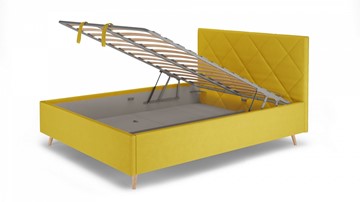 Кровать 1,5-спальная Kim 1400х1900 с подъёмным механизмом в Энгельсе - предосмотр 4