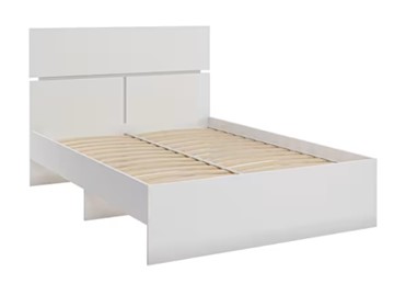 Полутороспальная кровать Агата М9, 140х200 белая в Энгельсе