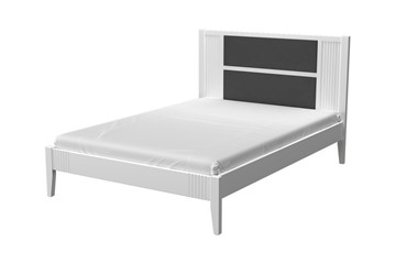 Кровать полутороспальная Бетти из массива сосны (Белый Античный) 160х200 в Саратове - предосмотр