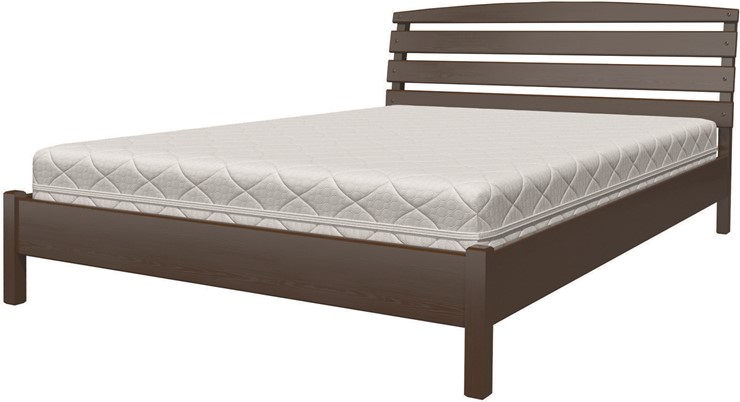 Спальная кровать Камелия-1 (Белый Античный) 140х200 в Энгельсе - изображение 4