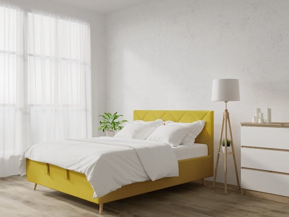 Кровать 1,5-спальная Kim 1400х1900 с подъёмным механизмом в Энгельсе - изображение