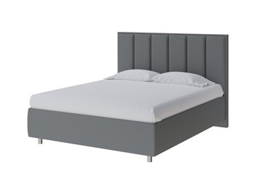 Кровать 1.5-спальная Routa 140х200, Рогожка (Savana Grey (серый)) в Энгельсе