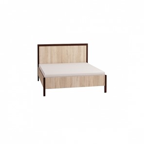Спальная кровать Bauhaus 4 + 4.1 Основание с гибкими ламелями 1200, Металл, Дуб Сонома в Энгельсе