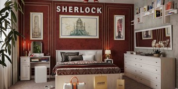 Набор мебели для спальни Sherlock №5 в Энгельсе