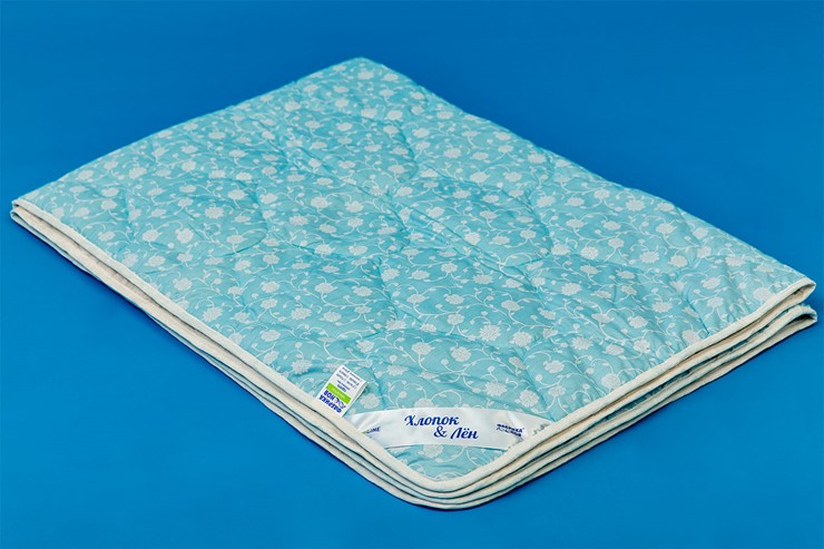 Одеяло легкое двуспальное Хлопок &  Лен в Саратове - изображение 2