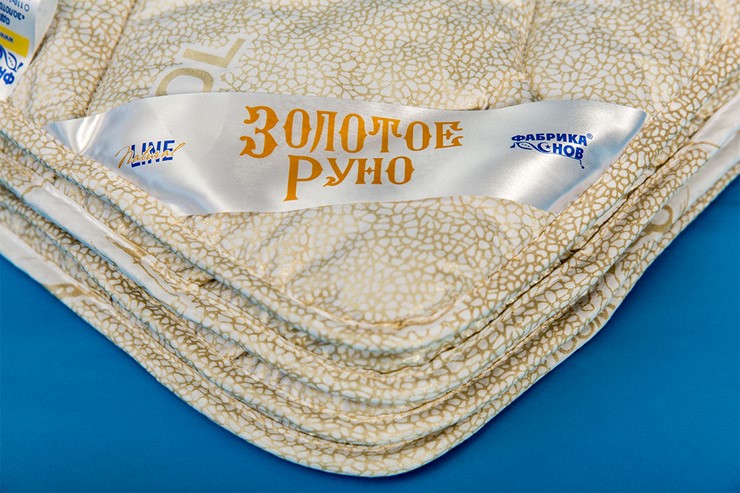 Одеяло всесезонное полутороспальное Золотое Руно в Саратове - изображение 1