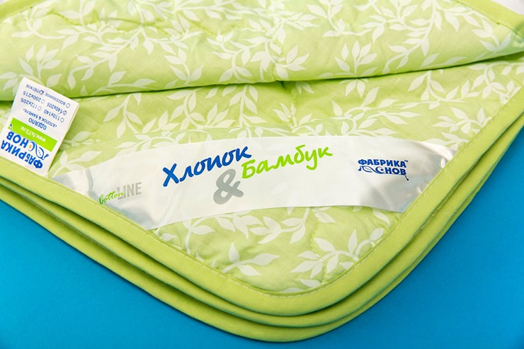 Одеяло лёгкое полутороспальное Хлопок & Бамбук в Саратове - изображение 1