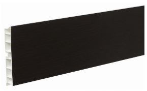 Цоколь ПВХ (цвет Черный) 4 м (H-100) в Саратове