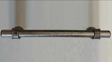 Ручка-скоба (128 мм), античное серебро Прованс в Энгельсе