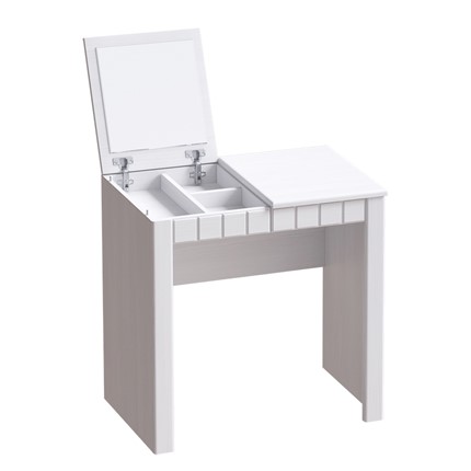 Столик туалетный Прованс, Бодега белая/Платина премиум в Саратове - изображение