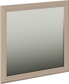 Зеркало навесное Глэдис М29 (Шимо светлый) в Саратове