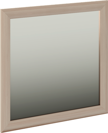 Зеркало навесное Глэдис М29 (Шимо светлый) в Саратове - изображение