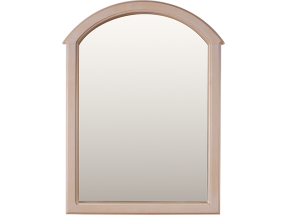Зеркало 730х550 мм. Беленый дуб в Саратове - изображение