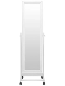 Напольное зеркало BeautyStyle 27 (135х42,5см) Белое в Энгельсе - предосмотр 1