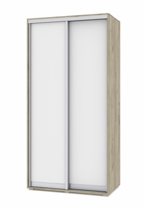 Шкаф О41, Серый дуб - Белый в Саратове - изображение