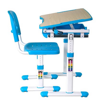 Растущая парта и стул Piccolino Blue в Балаково - изображение