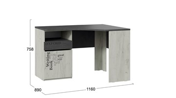 Детский угловой стол с ящиками Оксфорд-2 ТД-399.15.03 в Энгельсе - предосмотр 5