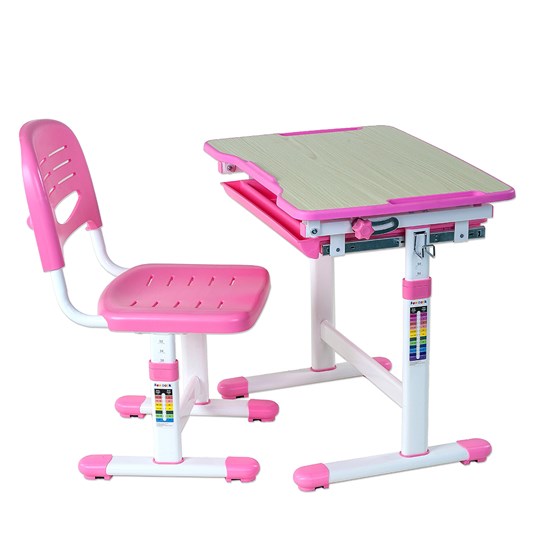 Стол растущий и стул Piccolino Pink в Энгельсе - изображение 1