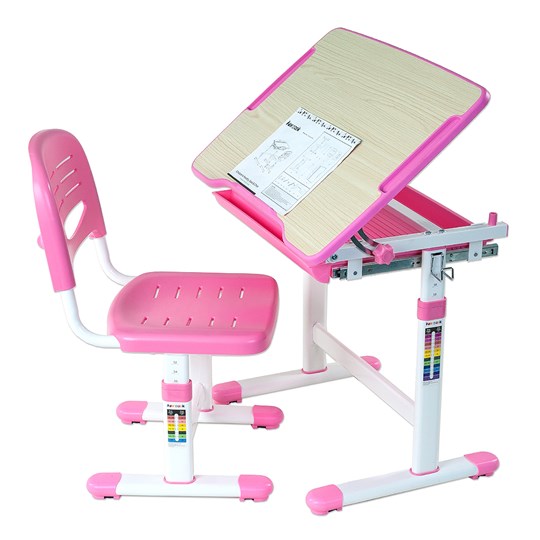 Стол растущий и стул Piccolino Pink в Саратове - изображение 3