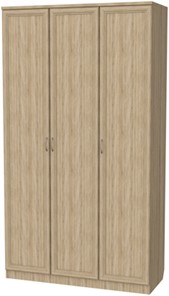 Шкаф распашной 106 3-х створчатый, цвет Дуб Сонома в Энгельсе