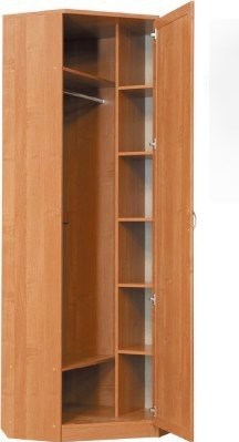 Шкаф 402 угловой со штангой, цвет Венге в Энгельсе - изображение 1