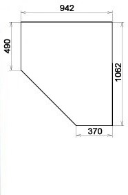 Шкаф 403 несимметричный, цвет Венге в Саратове - изображение 2