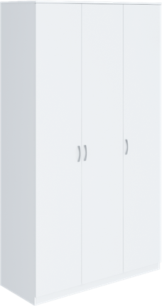 Распашной шкаф Осло М01 (Белый) в Саратове - изображение