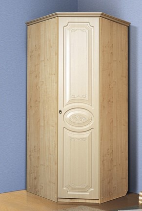 Угловой шкаф Ивушка-5, цвет Дуб беленый в Саратове - изображение