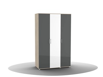 Шкаф для одежды Silvia, ШО-03 (2г/1зр), цвет фасада антрацит в Энгельсе