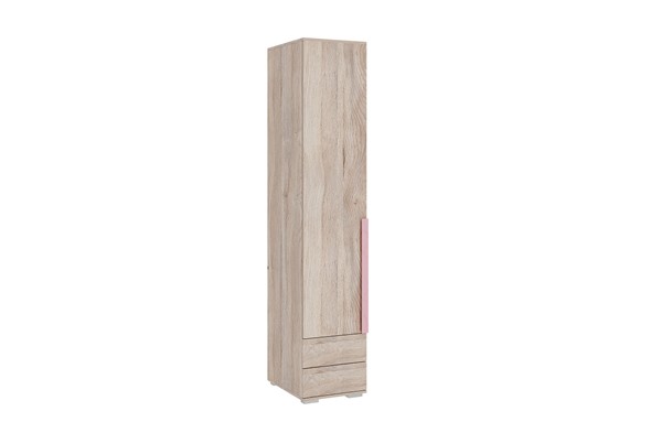 Шкаф-пенал распашной Лайк 54.01, дуб мария/роуз в Энгельсе - изображение