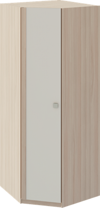 Шкаф Глэдис М21 (Шимо светлый/Белый текстурный) в Саратове - изображение