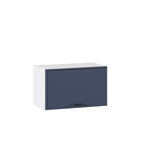 Горизонтальный настенный шкаф 600 Индиго ЛД 298.710.000.119, Белый/Тёмно-синий в Энгельсе